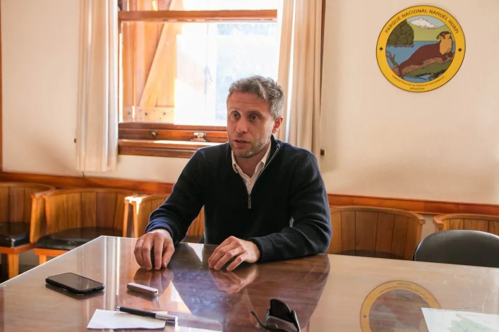 "En la gestión pasada se profundizaron los compartimentos estancos y las áreas redundantes en el Estado, y Parques no fue la excepción”, opinó Larsen (foto: Facundo Pardo).