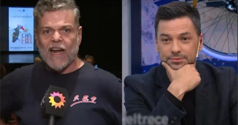 Alfredo Casero se calentó con el Chino Leunis y lo amenazó: "Terminemos porque va a ser peor"