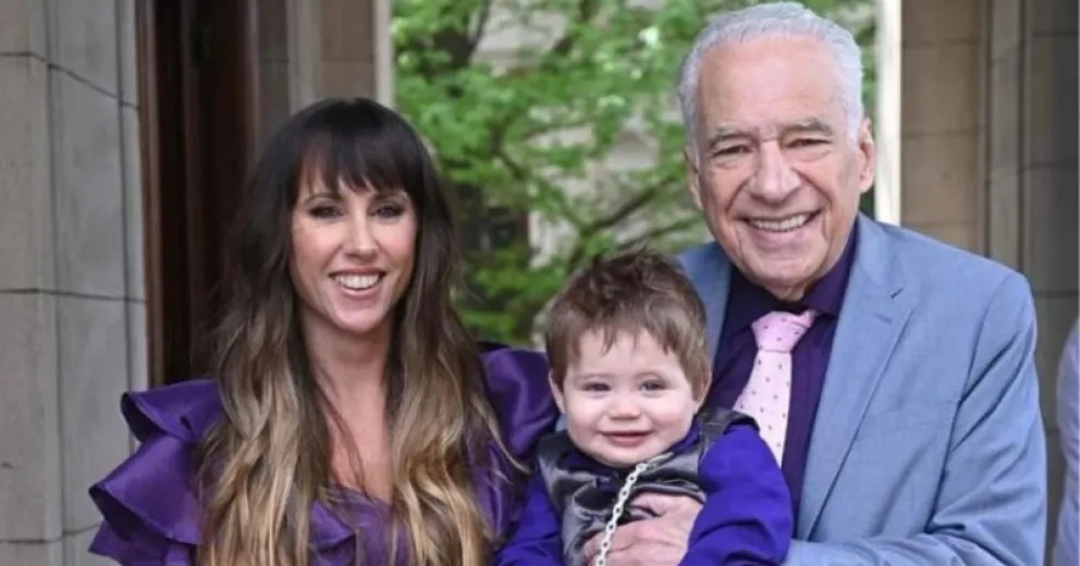 Las fotos del cumpleaños de Emilio, el hijo de Alberto Cormillot y Estefanía Pasquini