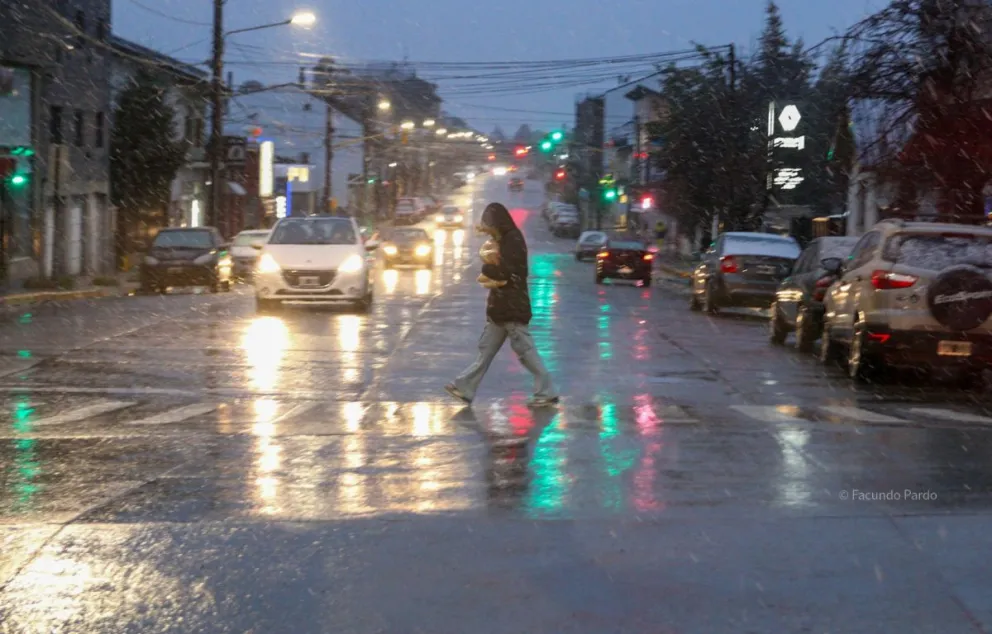 Pocas jornadas de sol en la ciudad. Foto: Facundo Pardo
