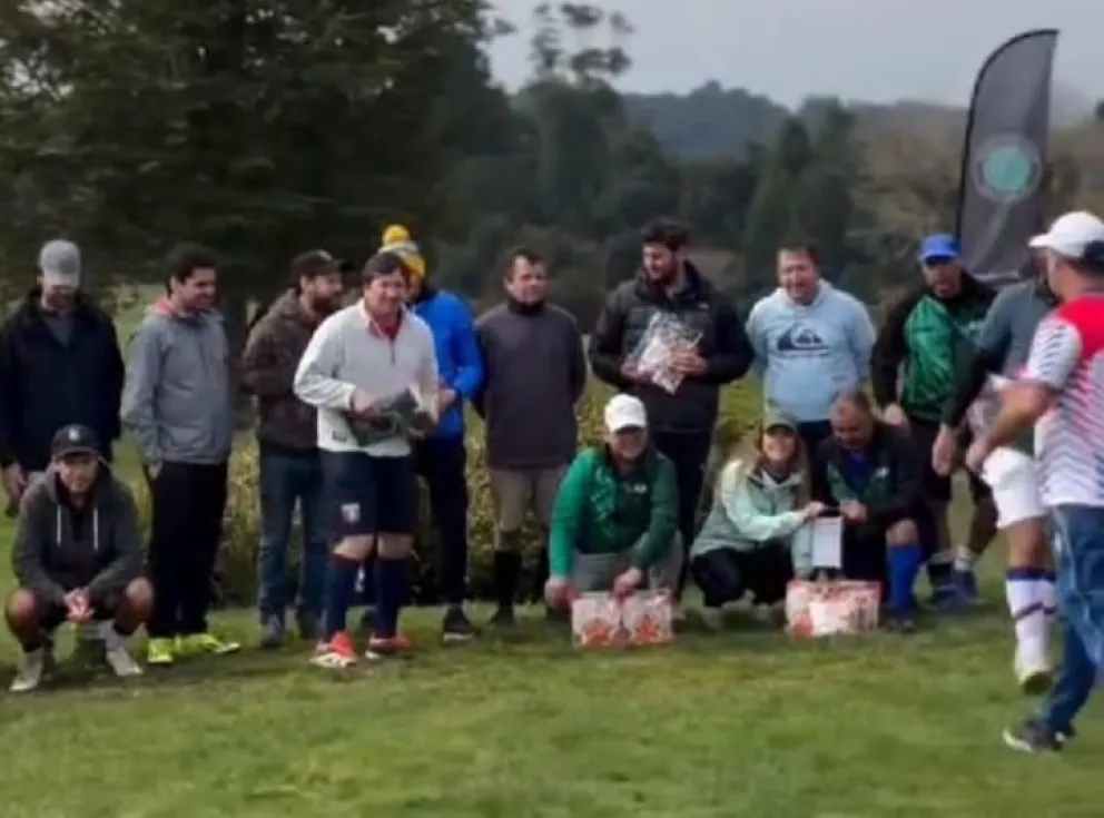 Con presencia barilochense, comenzó el Tour de Los Lagos de footgolf