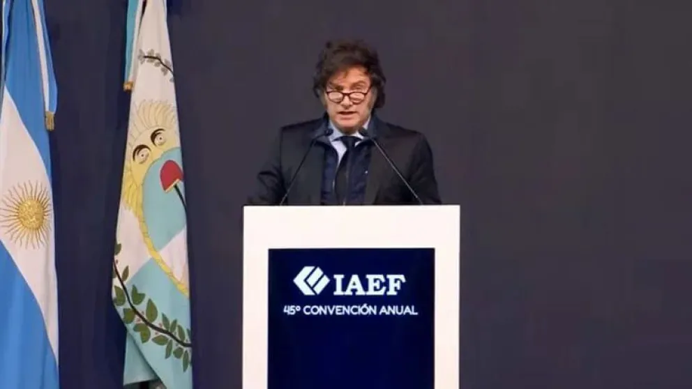 Milei le respondió a CFK: "Dibujando números es más fácil conseguir logros"
