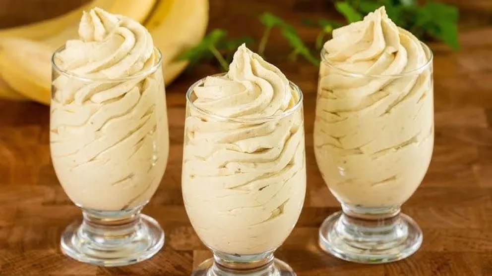 Cómo hacer un postre cremoso de bananas en pocos pasos