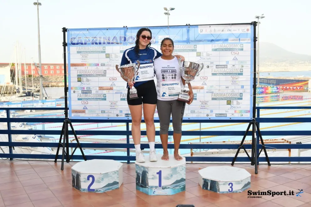 Mayte Puca volvió a triunfar en la maratón Capri-Nápoles