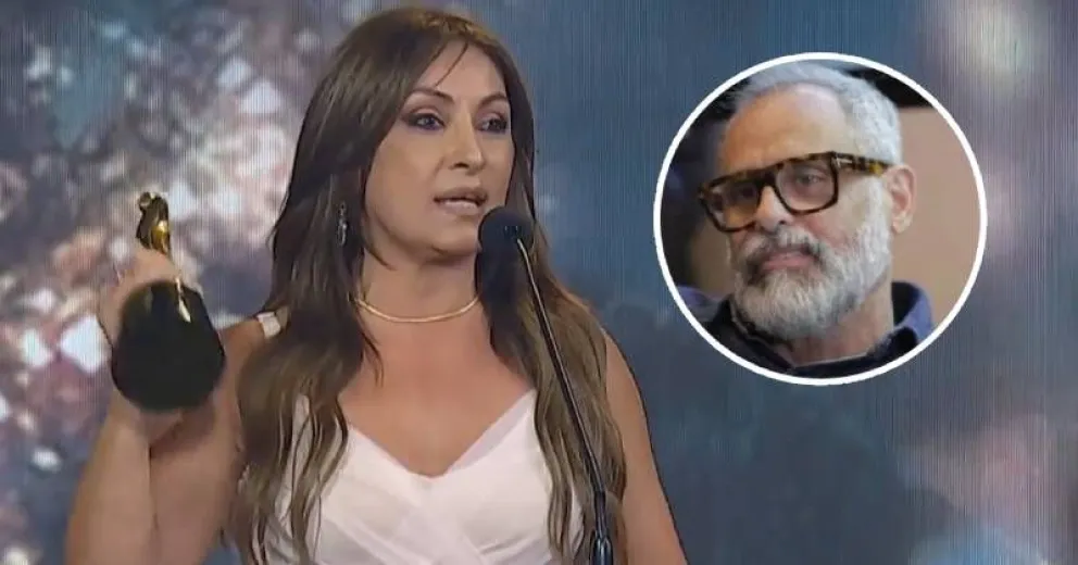 El inesperado gesto de Marcela Tauro hacia Jorge Rial en los Martín Fierro