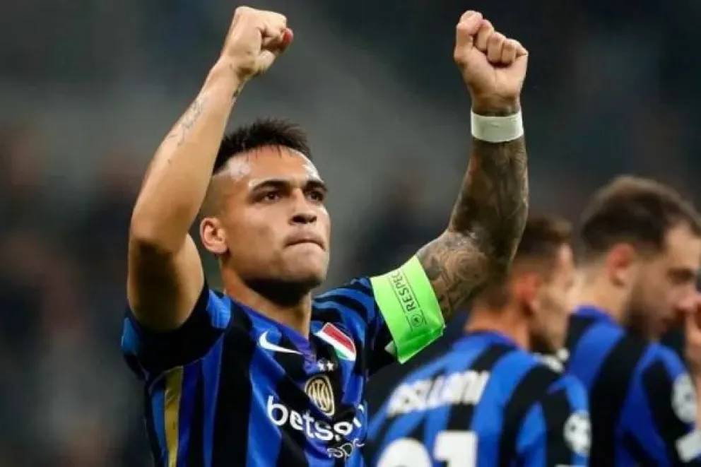 Con gol de Lautaro Martínez, el Inter goleó a Estrella Roja en la Champions