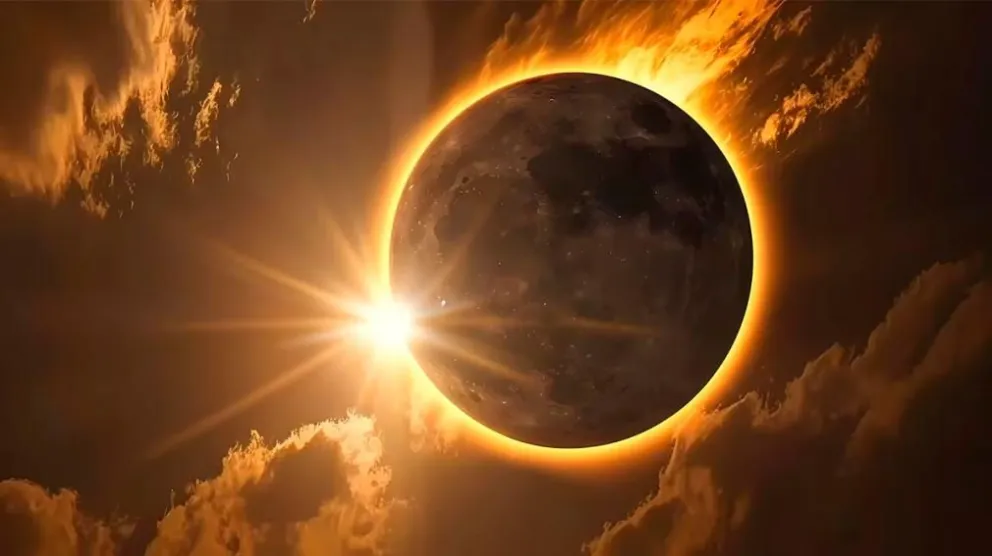 Eclipse solar anular: a partir de qué hora podrá verse el "anillo de fuego"