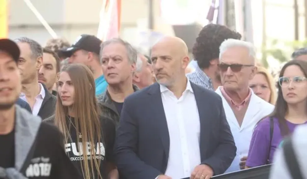 El vicerrector de la UBA apuntó contra el Gobierno: "Todas las movilizaciones son políticas"