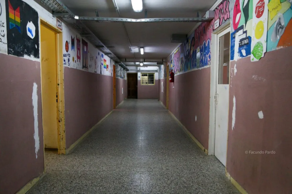 Unter ratificó la medida de fuerza y esta semana habrá dos días de paro en las escuelas de Bariloche. Foto de archivo: Facundo Pardo.