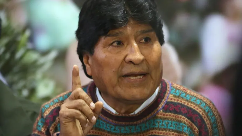 Evo Morales criticó a Milei por quitarle el estatus de refugiado