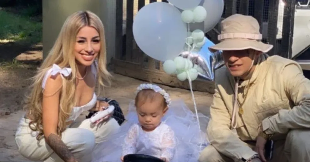 Cuál es el problema de salud que tiene Jamaica, la hija de L-Gante y Tamara Báez: “Se cayó y…”