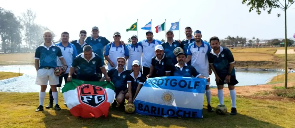 Gran actuación local en la Copa Iberoamericana de Footgolf realizada en Brasil