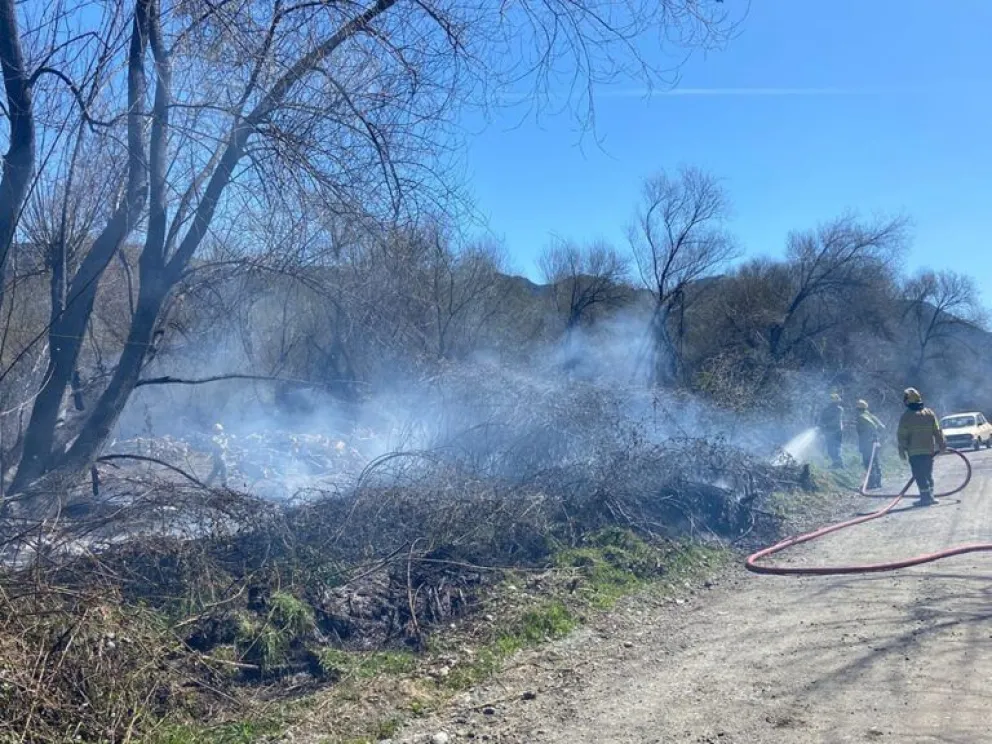 Informan por quema controlada en la base del Splif Bariloche.