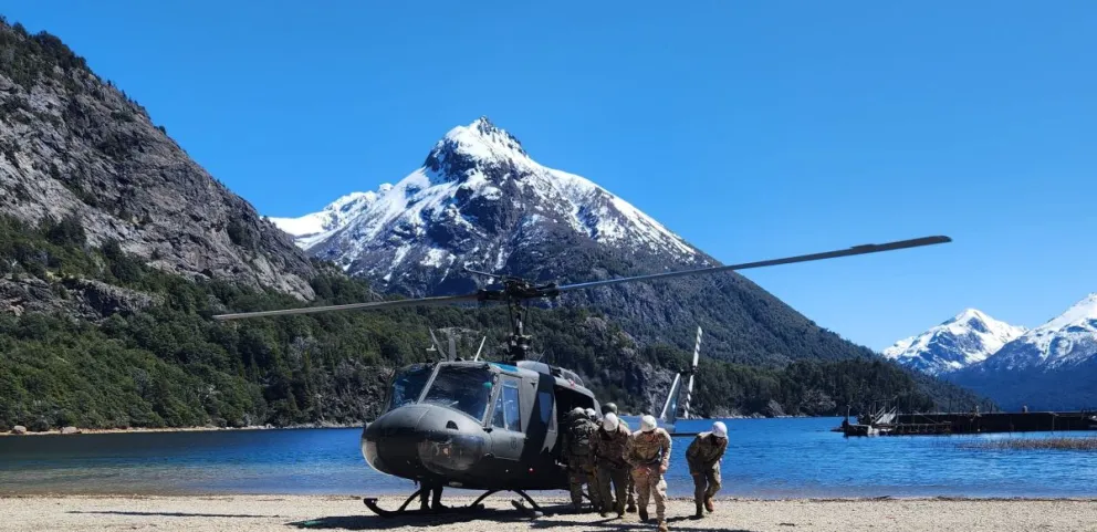 Por qué se vieron y se escucharon tantos helicópteros la semana pasada en Bariloche? 