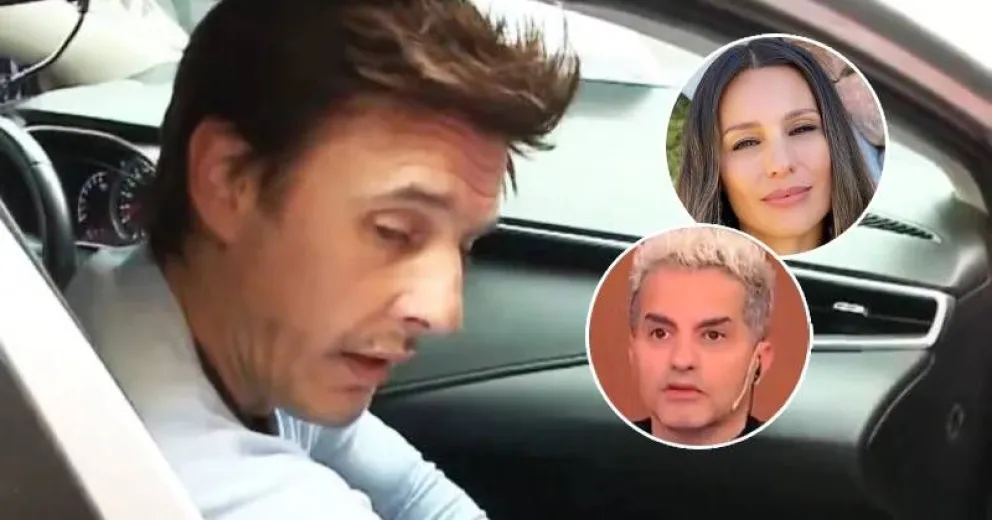 El ataque de furia de Moritán con un notero de LAM tras su separación de Pampita: “Correte”