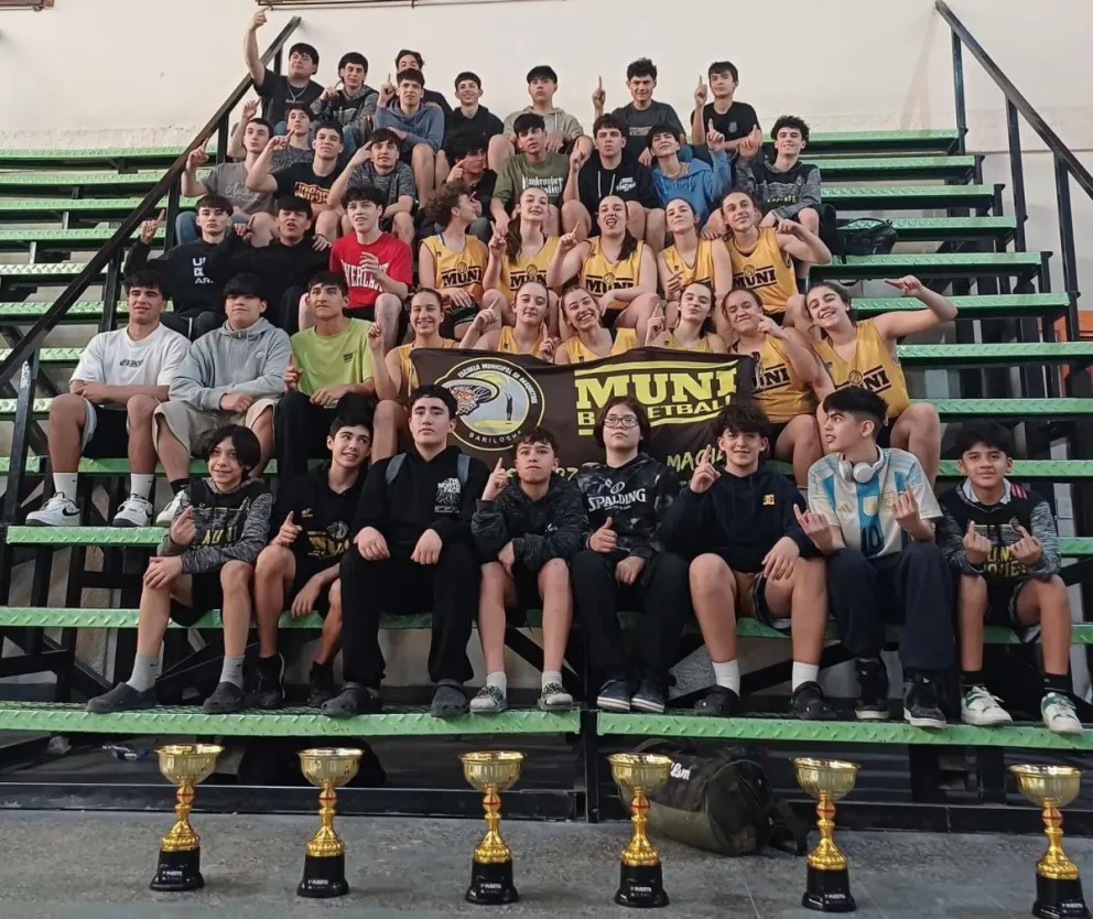 La Escuela Municipal de Básquet de Bariloche se lució en el Torneo Regional “108° Aniversario de Jacobacci”