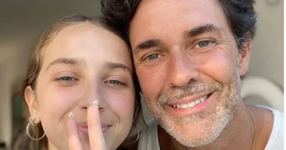 El hermoso mensaje de Mariano Martínez a su hija tras cumplir 15 años: “Te amo hasta el infinito”