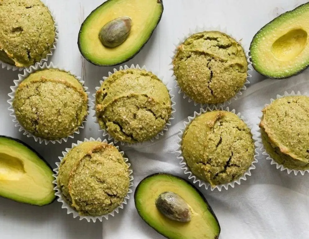 Una receta original: muffins de palta y banana