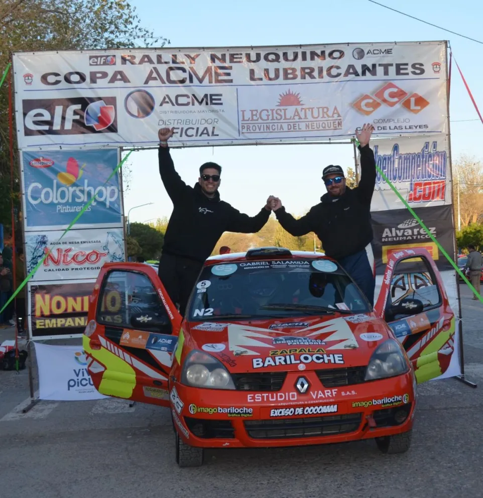 Arrancó el Rally en Picún Leufú con quince pilotos de Bariloche