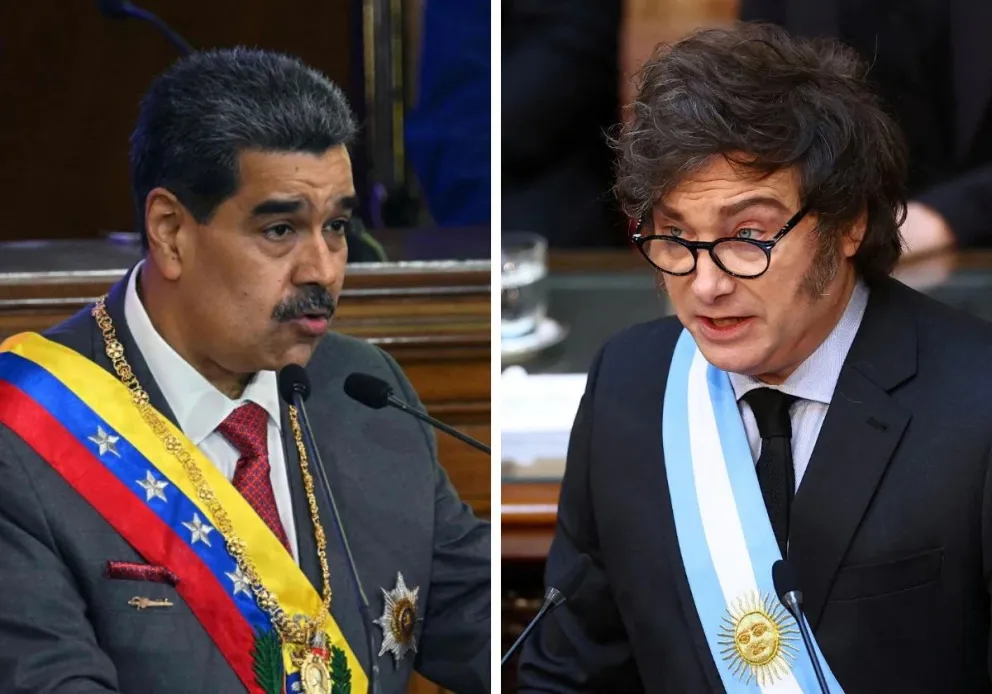 Maduro tildó a Javier Milei de “cómplice de genocidio”