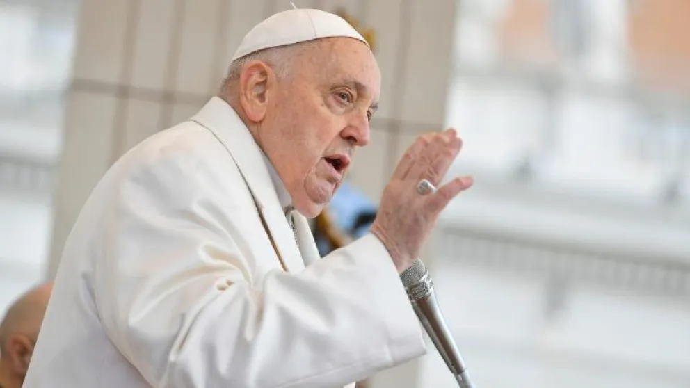 El Papa pidió que cesen las guerras: "¡Basta, por favor!"
