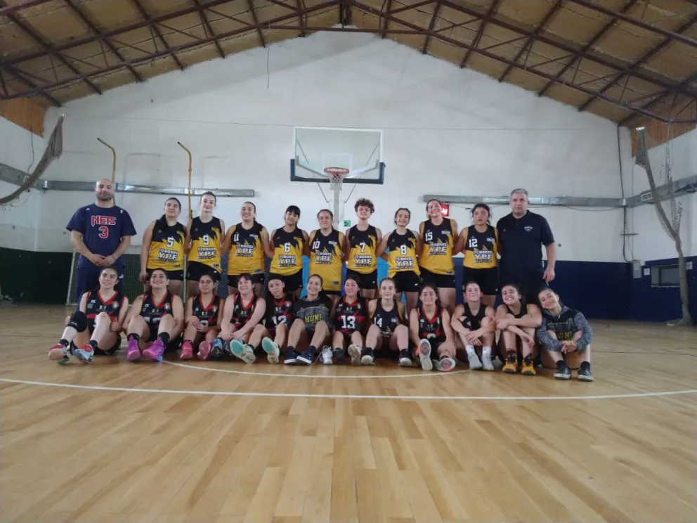 Liga Cordillerana de Básquet Femenino: Muni Amarillo sumó tres victorias en Cholila 