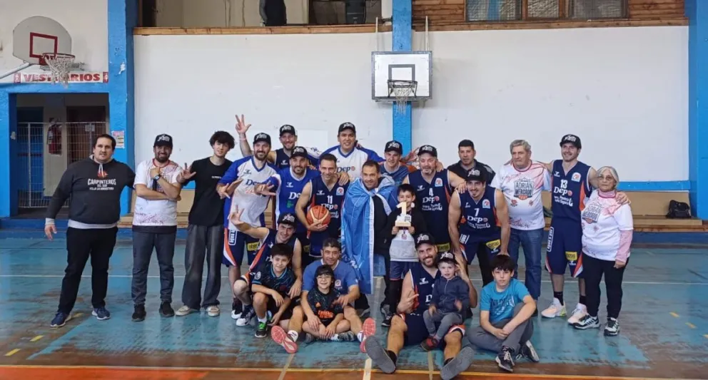 El Deportivo Nahuel se coronó Tri-Campeón del torneo Adrián Mercado. (Foto: Gentileza Panqueso)