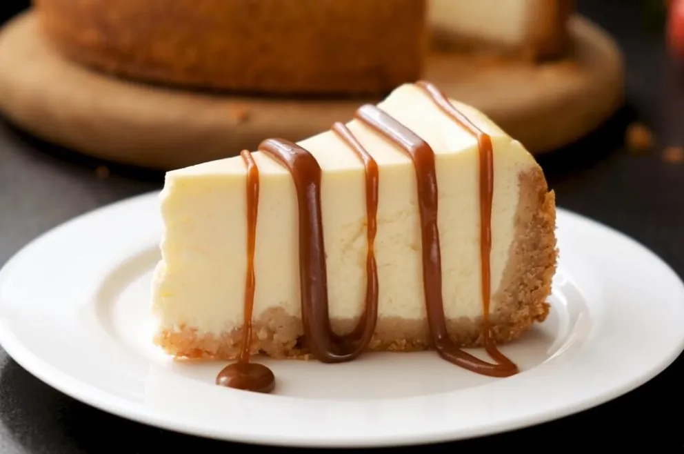 Este cheesecake te va a encantar. 