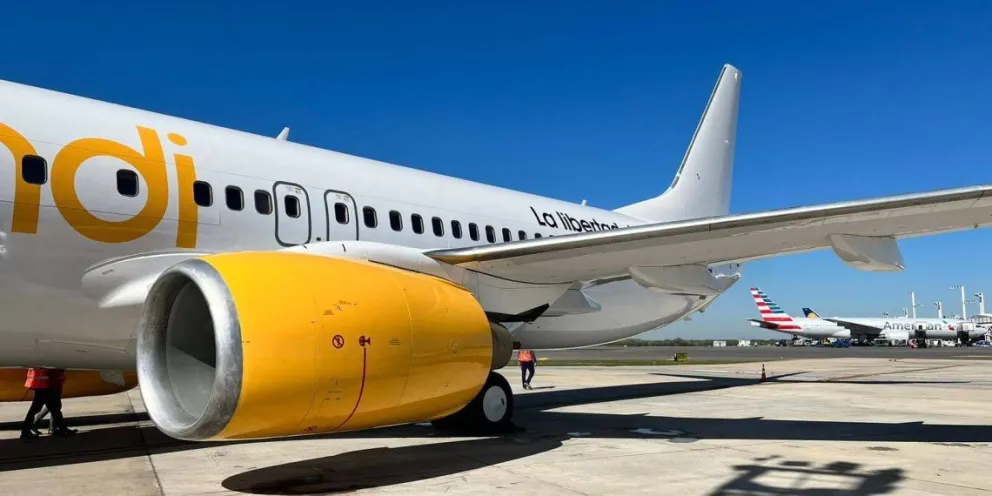 Más allá de la aclaración, no dijeron el motivo de regreso al aeropuerto.