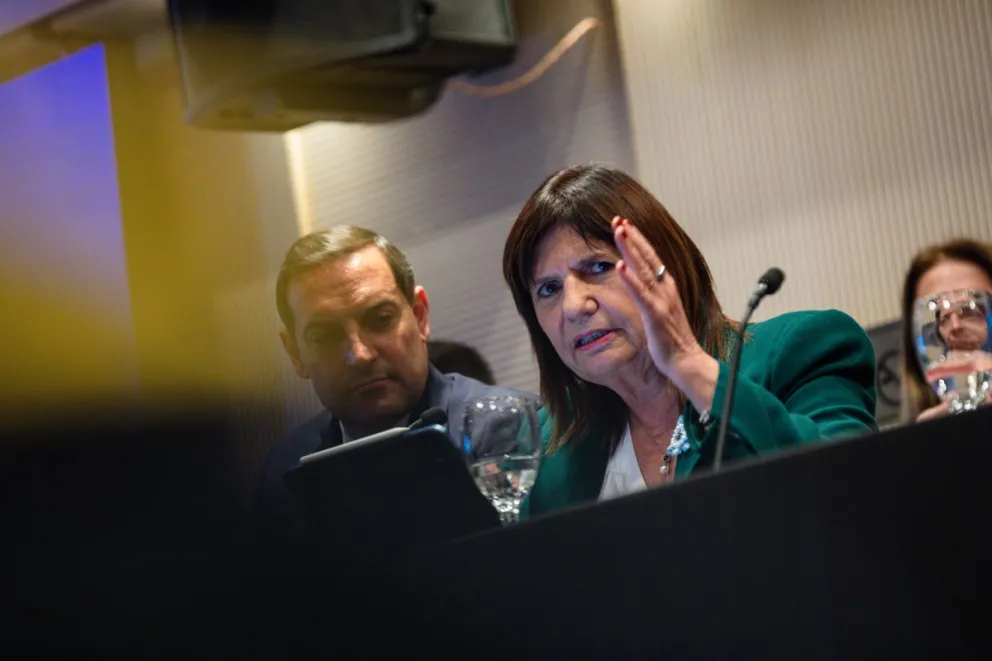 Bullrich, confiada en el proceso de recuperación de tierras de Mascardi.Foto: Garay Matias 