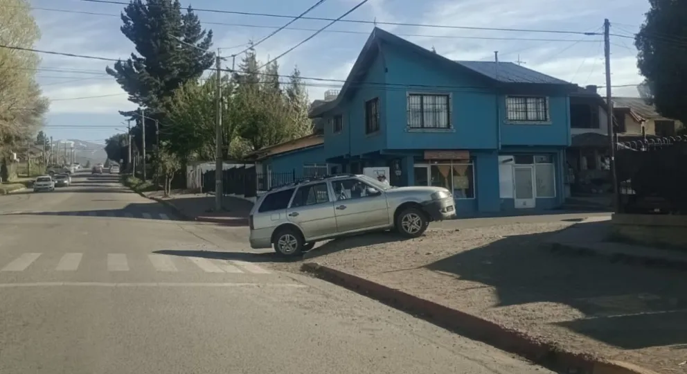 Una esquina donde los accidentes se repiten. 