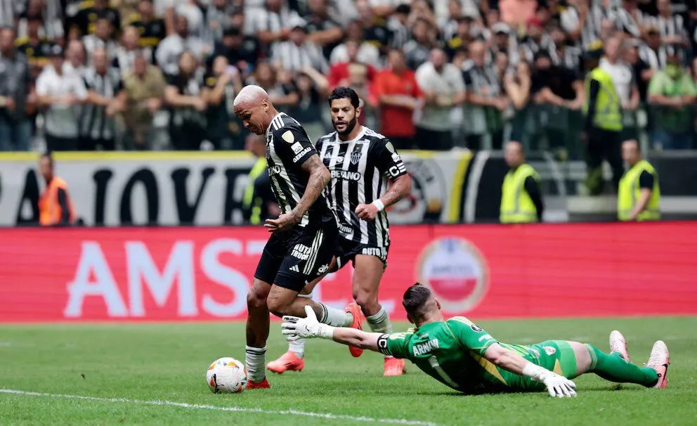 Semifinales de la Copa Libertadores.