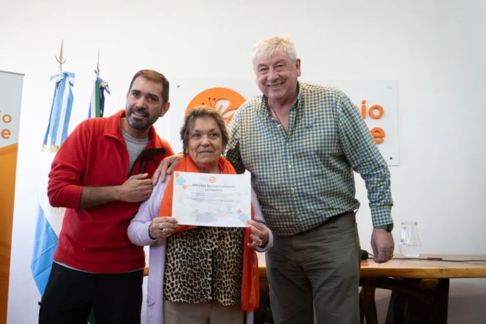 Estuvo presente el intendente de la ciudad. 