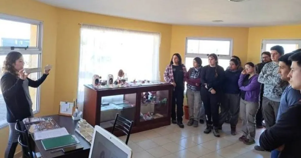 Fue una visita de tres días. 