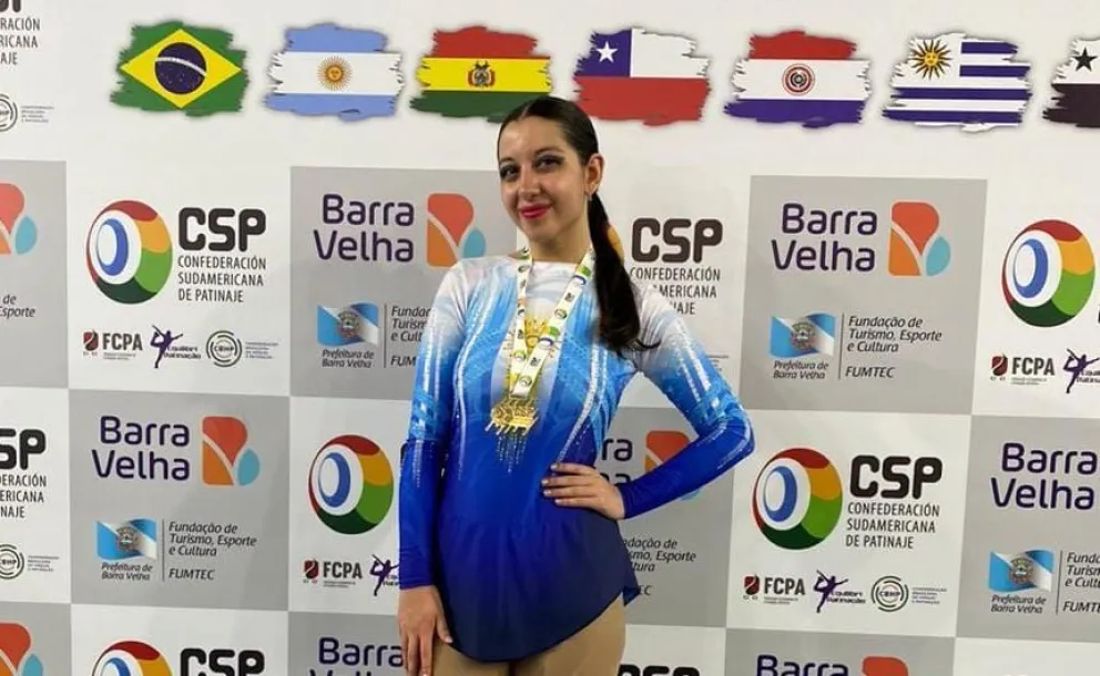 La joven barilochense fue la única rionegrina en el certamen. 