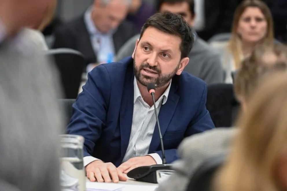 Pablo Juliano, presidente del nuevo bloque “Democracia para siempre”. 