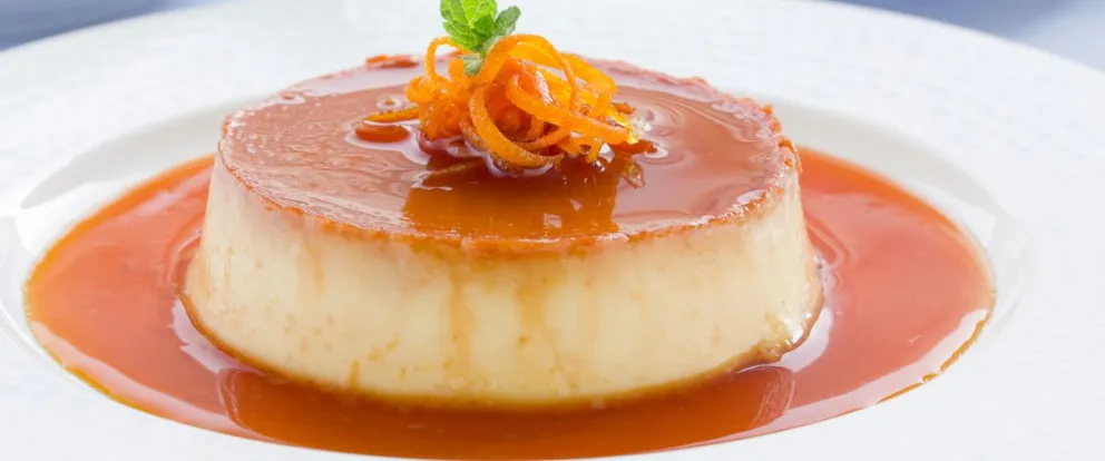Un postre exquisito. 