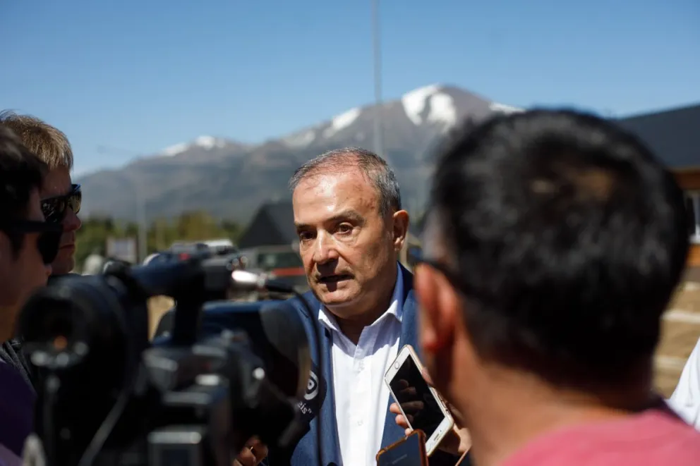 Pesatti dijo que los docentes tienen que reconocer el compromiso del gobierno con el sector.Foto Garay Matías 