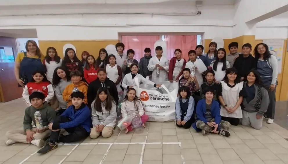 Los chicos y chicas, grandes multiplicadores de mensajes, apuestan al reciclado.