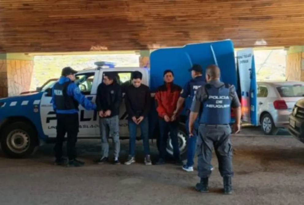 El operativo se realizó en un paso fronterizo de la provincia de Neuquén, con fuerte presencia policial