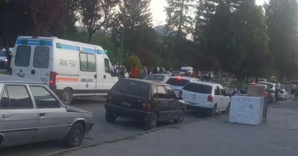 El hecho se dio en el centro de la vecina localidad.