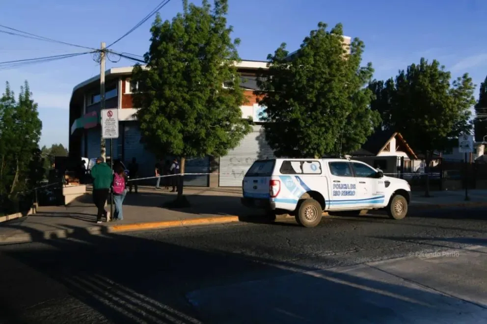 El lugar donde fue encontrado el hombre. (Foto: Facundo Pardo)