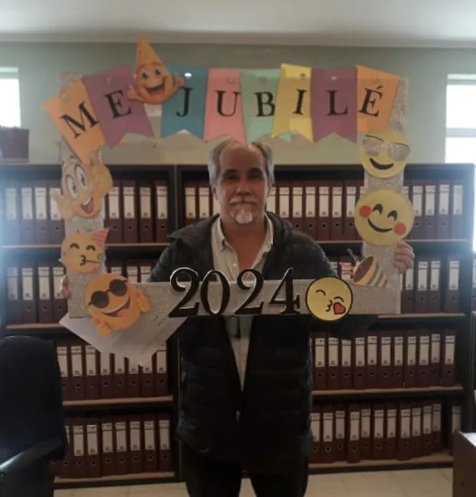 El doctor Felipe de Rosas durante la celebración.