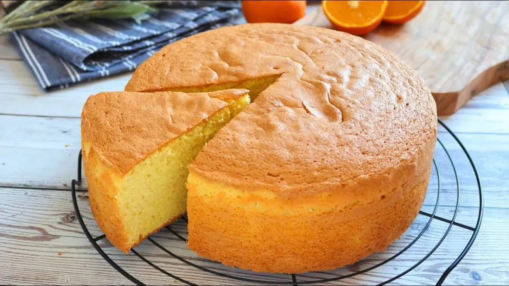 Torta marroquí de naranja