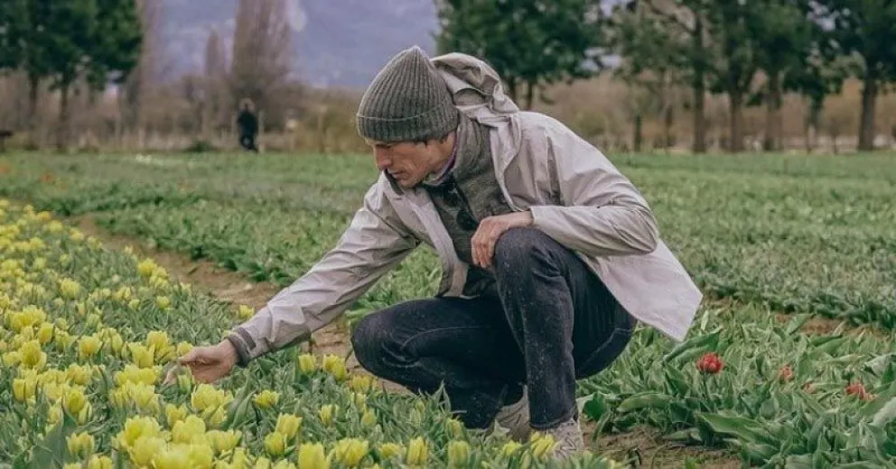 El reconocido conductor muestra las bellezas de Chubut.