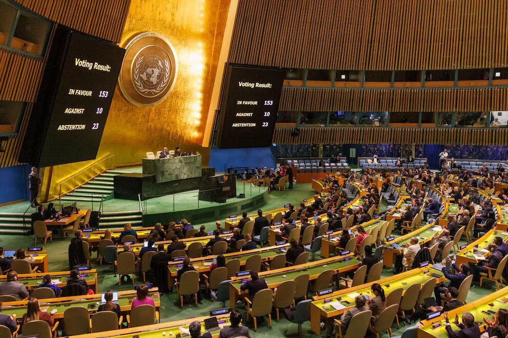 Asamblea General de la ONU.