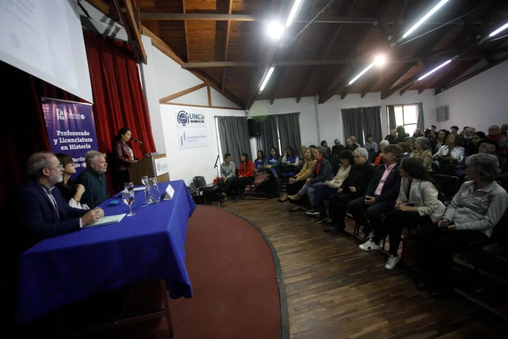 El acto con que hoy se recordó el histórico aniversario de Historia. (Foto: Matías Garay)