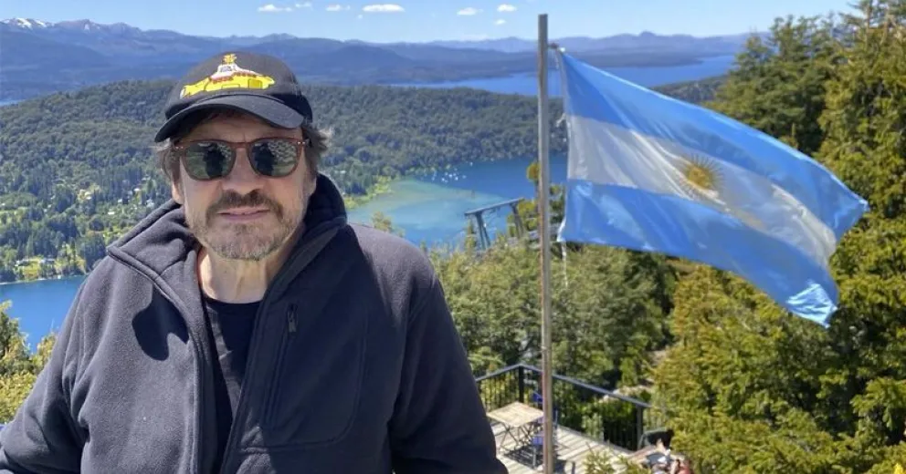 Dijo tener hermosos recuerdos de sus visitas a Bariloche.