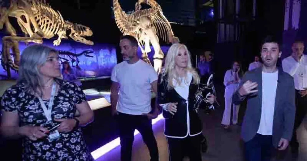 La "diva" visitó el museo que reabrió sus puertas hace pocos días.