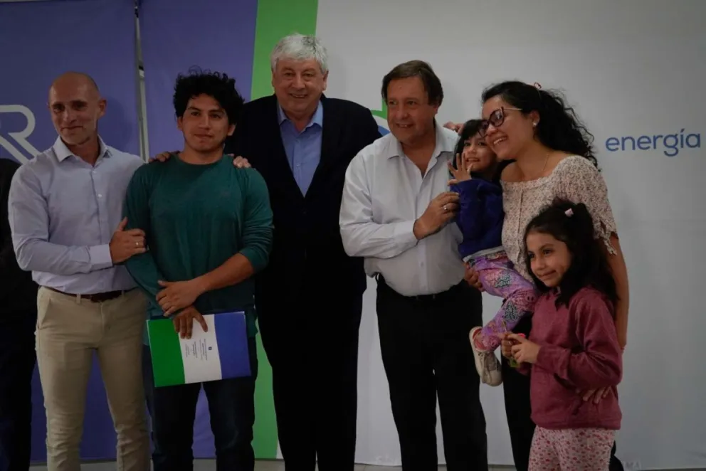 Las viviendas están destinadas a socios de la Cooperativa 13 de mayo. (Fotos: Facundo Pardo)